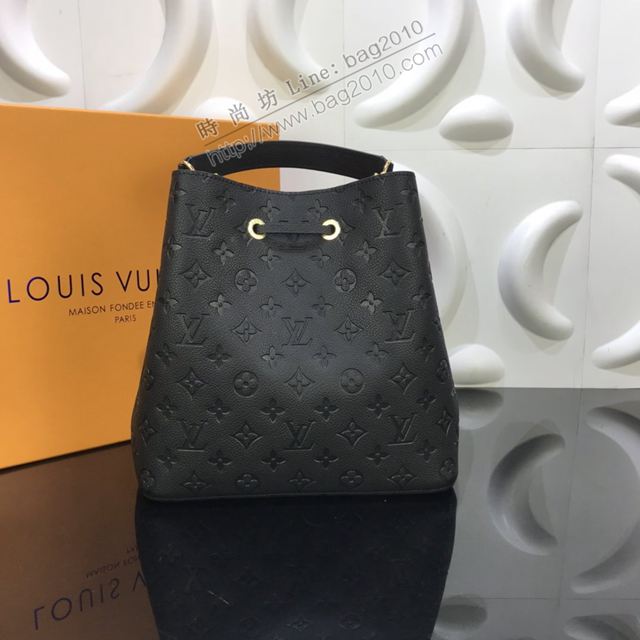 LV包 lv新款女包 NéoNoé中號水桶包 Monogram Empreinte壓紋皮革 LV手提肩背包 LV斜挎包  ydh3450